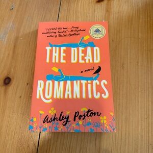 The Dead Romantics by Ashley Poston - Coral & Yellow Cover